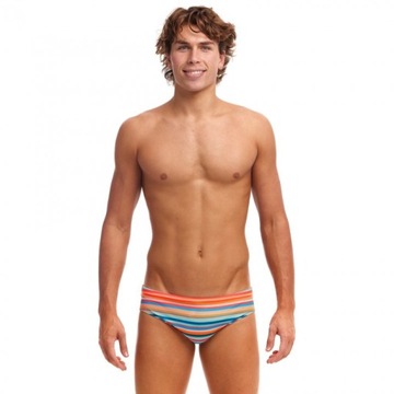 Kąpielówki męskie slipy na basen treningowe szybkoschnące Funky Trunks R.M