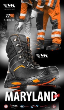 Рабочая обувь Ботильоны VM MARYLAND S3 HRO SRC размер 44