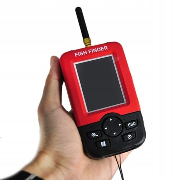 БЕСПРОВОДНОЙ ЭХОЗОНАР ЦВЕТНОЙ ДИСПЛЕЙ ДЛЯ РЫБ
