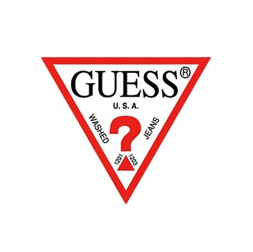 T-shirt Guess Koszulka męska Bawełna Czarny SUPER SLIM FIT r. L