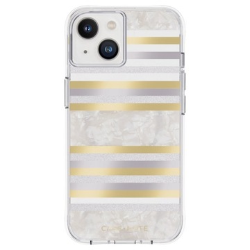 Etui iPhone 14 Case-Mate Pearl Stripes MagSafe