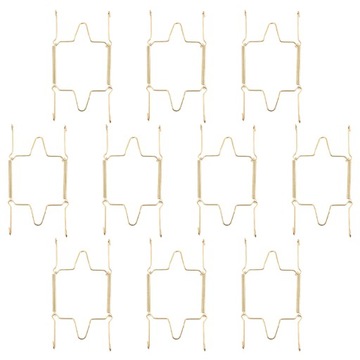 Вешалки для тарелок Настенный крючок 10 шт.