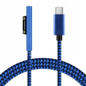KABEL USB ŁADUJĄCY 3.1 TYP C MICROSOFT SURFACE PRO 3 4 5 6 7 7+ x 8 9 OPLOT