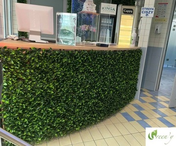 Искусственные цитрусовые растения, искусственная живая изгородь в ковриках