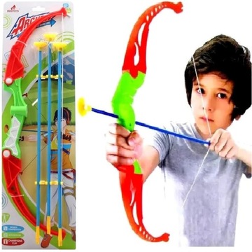 Łuk dla dzieci Strzały na przyssawki x3 LT