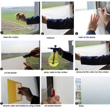 Витраж из фольги в тропическом стиле Privacy #3