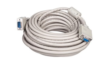 Kabel przedłużający SVGA Typ DSUB15/DSUB15, M/Ż beżowy 15m AK-310203-1