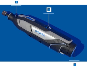 MULTISZLIFIERKA WIELOFUNKCYJNA DREMEL 8240 5/65 AKCESORÓW 2x2,0AH + WALIZKA