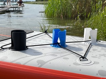 ScUP подставка для банки и напитков для SUP, черный