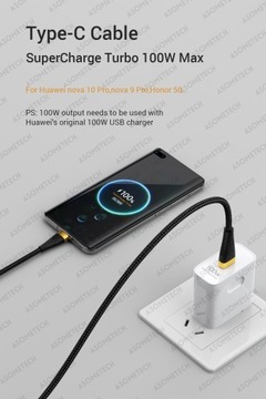 КАБЕЛЬ 3в1 Быстрая зарядка через USB 6А 100Вт 2 метра Прочная оплетка Быстрая