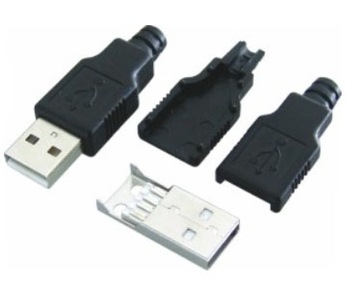 WTYK USB TYP A PROSTE WTYK +OSŁONA