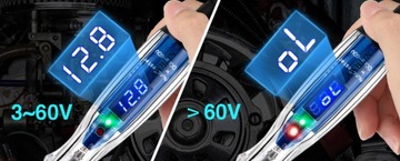 АВТОМОБИЛЬНЫЙ ТЕСТЕР НАПРЯЖЕНИЯ 3-60В С ЖК-ДИСПЛЕЕМ