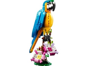 LEGO CREATOR 3in1 НАБОР «Экзотический попугай» № 31136 БЛОКИ «попугай-лягушка-рыба»
