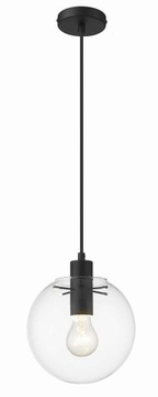 ŻYRANDOL LAMPA WISZĄCA KULA Puerto mała czarna