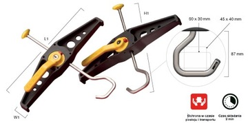 Кронштейн для крепления лестницы Rhino Safe Clamp RAS21