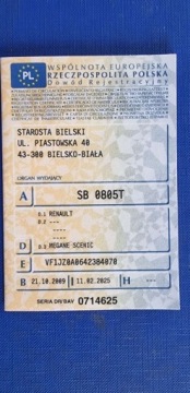 Renault Scenic III 2009 Renault Scenic 2009r, 1.5 DCI. Lekko uszkodzony lewy tyl. Jezdzi. 1.5, zdjęcie 14