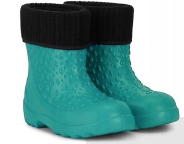 Детские резиновые сапоги, резиновые сапоги, Утепленная обувь, легкий польский ЭВА.