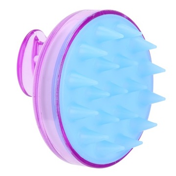 2шт круглая силиконовая массажная расческа