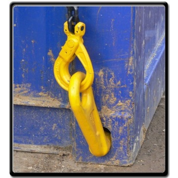 КОНТЕЙНЕРНЫЙ КРЮК 12,5 Т L-левый SEA CONTAINER HITCH Сертификат CE