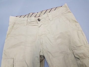 CAMEL ACTIVE lekkie spodnie bawełniane bojówki 36/32 pas 94