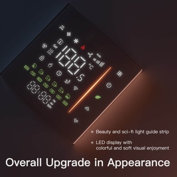 Светодиодный термостат Zigbee TUYA Digital Programmable GA