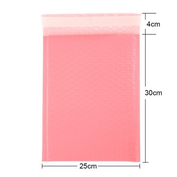 Styl 25x30 cm-50 sztuk Lot różowe piankowe kopertó