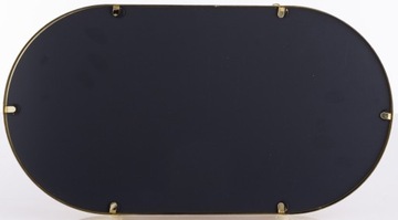 Taca złota lustrzana szkło patera talerz glamour