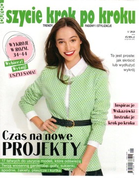 BURDA 1/2021 szycie krok po kroku