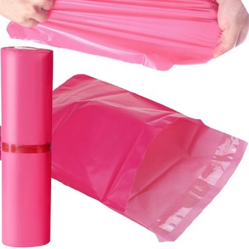 FOLIOPAKI KURIERSKIE RÓŻOWE FOLIOPAK 190x250 50szt KOPERTY FOLIOWE B5