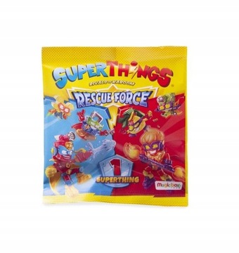SUPER ZINGS THINGS RESCUE FORCE zestaw 10 saszetek