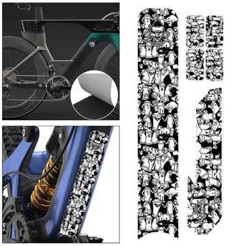 Наклейки для защиты рамы велосипеда своими руками