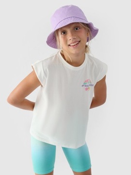 TOP DZIEWCZĘCY 4F 4FJRSS24TTSHF2052-11S-164