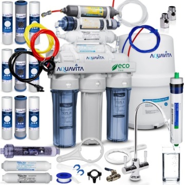 RO8 Filtr Na Vodu Osmóza Ionizátor Strukturátor Aqua Vita Redox Minerály
