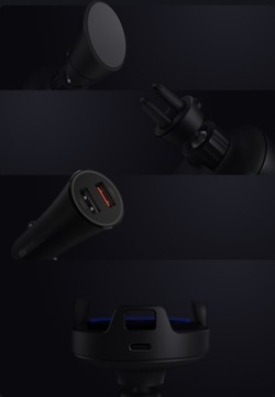 Беспроводное автомобильное зарядное устройство Mi Xiaomi 20 Вт, быстрое зарядное устройство