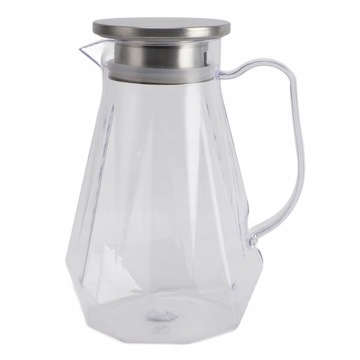 Dzbanek na wodę z pokrywką i uchwytem 1500 ml akry