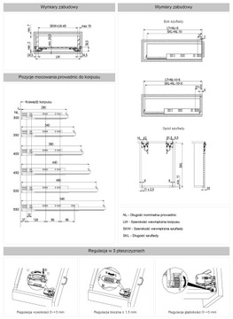 Направляющая Comfort Slide CRUISE 3D FULL OUTLET L-400