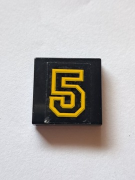 Lego 3068bpb0011 Płytka 2x2 ( Naklejka ) - Zestaw 6679 1szt.