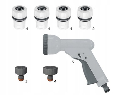 САДОВЫЙ ШЛАНГ 4-СЛОЙНЫЙ ЛУЧШИЙ ГРАФИТ 3/4 50М МЕТАЛЛ CARRY ПОЛЬША