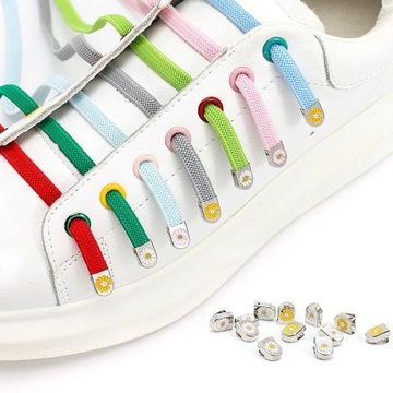 ZAPASOWE KOŃCÓWKI METALOWE sznurówki gumowe_DAISY