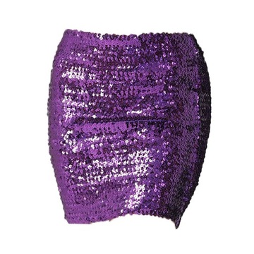 Moda damska spódniczki dziewczęce Mini cekiny