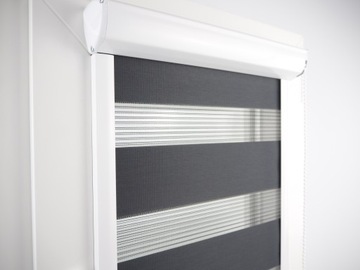 ДЕНЬ НОЧЬ РОЛЬСТАВНИ В КАССЕТЕ С НАПРАВЛЯЮЩИМИ 98х130