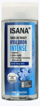 Isana nawilżający tonik do twarzy każdy rodzaj skóry 200ml Hyaluron intense