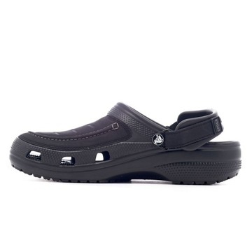 Klapki Crocs Yukon Vista II Clog, czarne męskie 207142-001 46-47