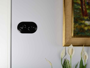 Retro Loft Ceramic Frame дважды черный 2PF02