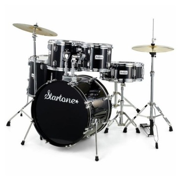 Perkusja zestaw perkusyjny Czarny Startone Star Drum Set Studio