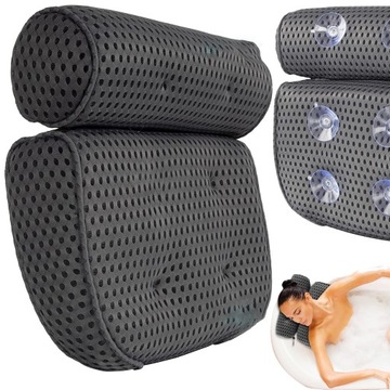 ПОДУШКА НА ПОДГОЛОВНИК ДЛЯ ВАННЫ 36*35*10см