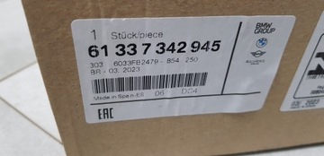 BMW F30 F36 F80 KLAKSON SIGNÁL ZVUKOVÝ 61337342945