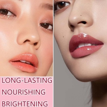3 шт. прозрачное масло для блеска губ, длительный увлажняющий и пухлый тонированный блеск для губ