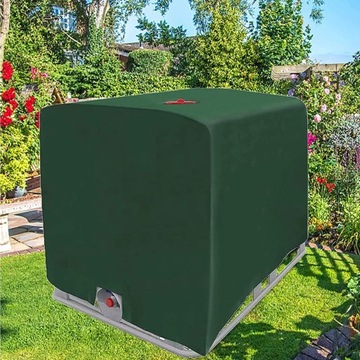 БРЕЗЕНТ ДЛЯ БАКА ДЛЯ ДОЖДЕВОЙ ВОДЫ КРЫШКА MAUZER 1000L IBC НОВАЯ