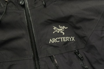 Arc'teryx kurtka czarna windbreaker alpha gore-tex